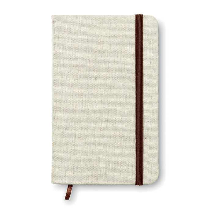 DIN A6 Notebook with Canvas Cover
