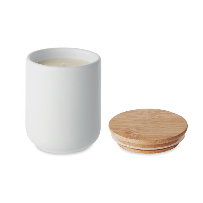Candle in Stoneware Pot 200g