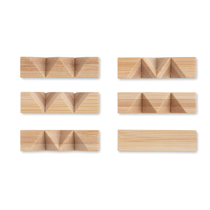Bamboo Wooden Puzzle/Brain Teaser