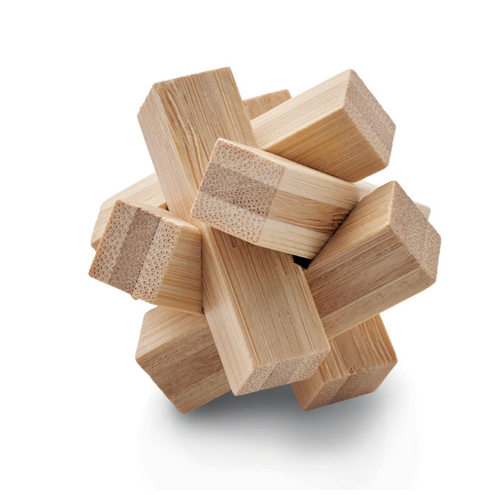 Bamboo Wooden Puzzle/Brain Teaser