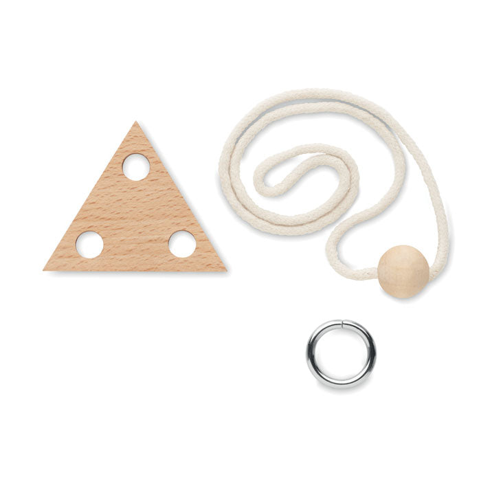 Wooden Triangle Puzzle