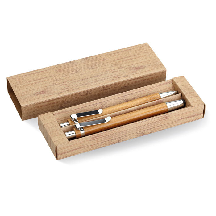 Bamboo writing set