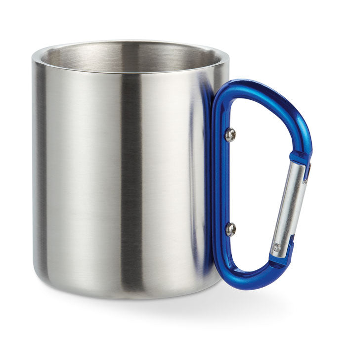 Mug with carabiner