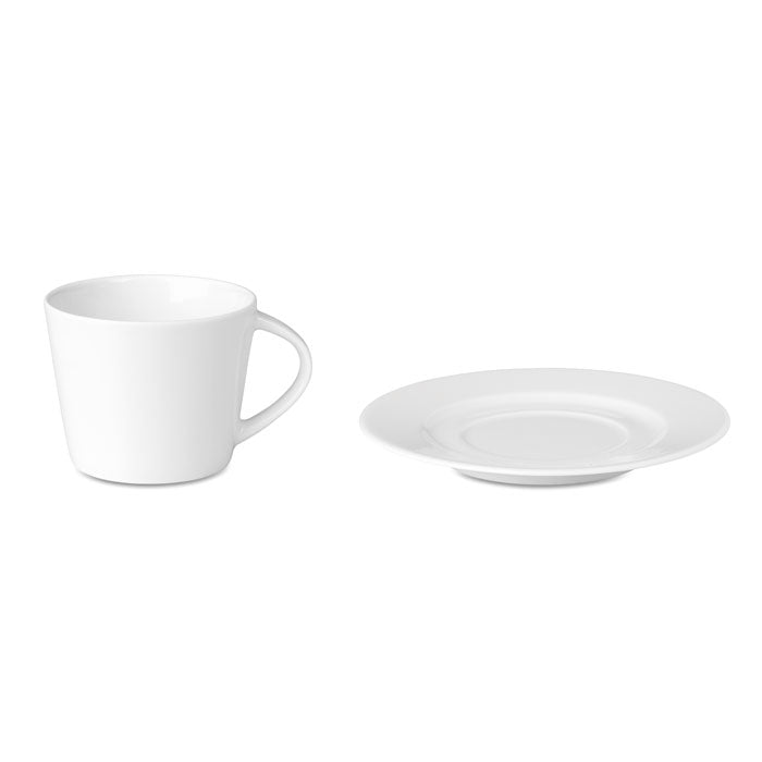 Tasse et soucoupe à cappuccino