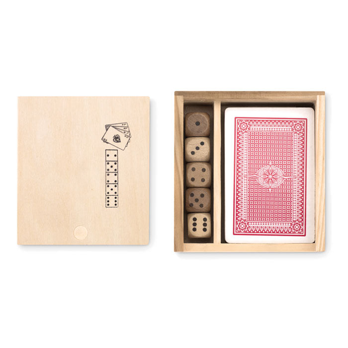 Jeu de cartes à jouer et de dés