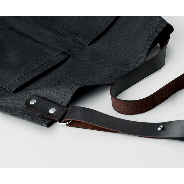 Tablier de cuisine en cuir
