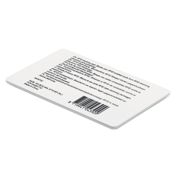 RFID Sperrkarte