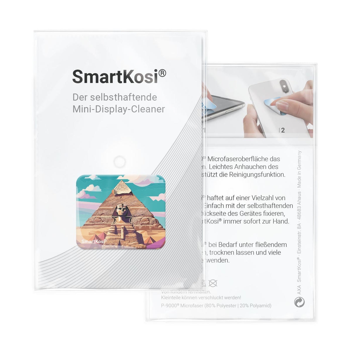 Display Cleaner SmartKosi® 3.0x2.5 cm - 2 weeks delivery time! All-inclusive package