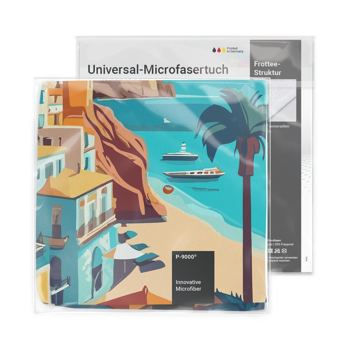 Universal Microfiber Cloth 30x30 cm, All-Inclusive Package