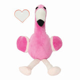 Flamant rose en peluche LUISA