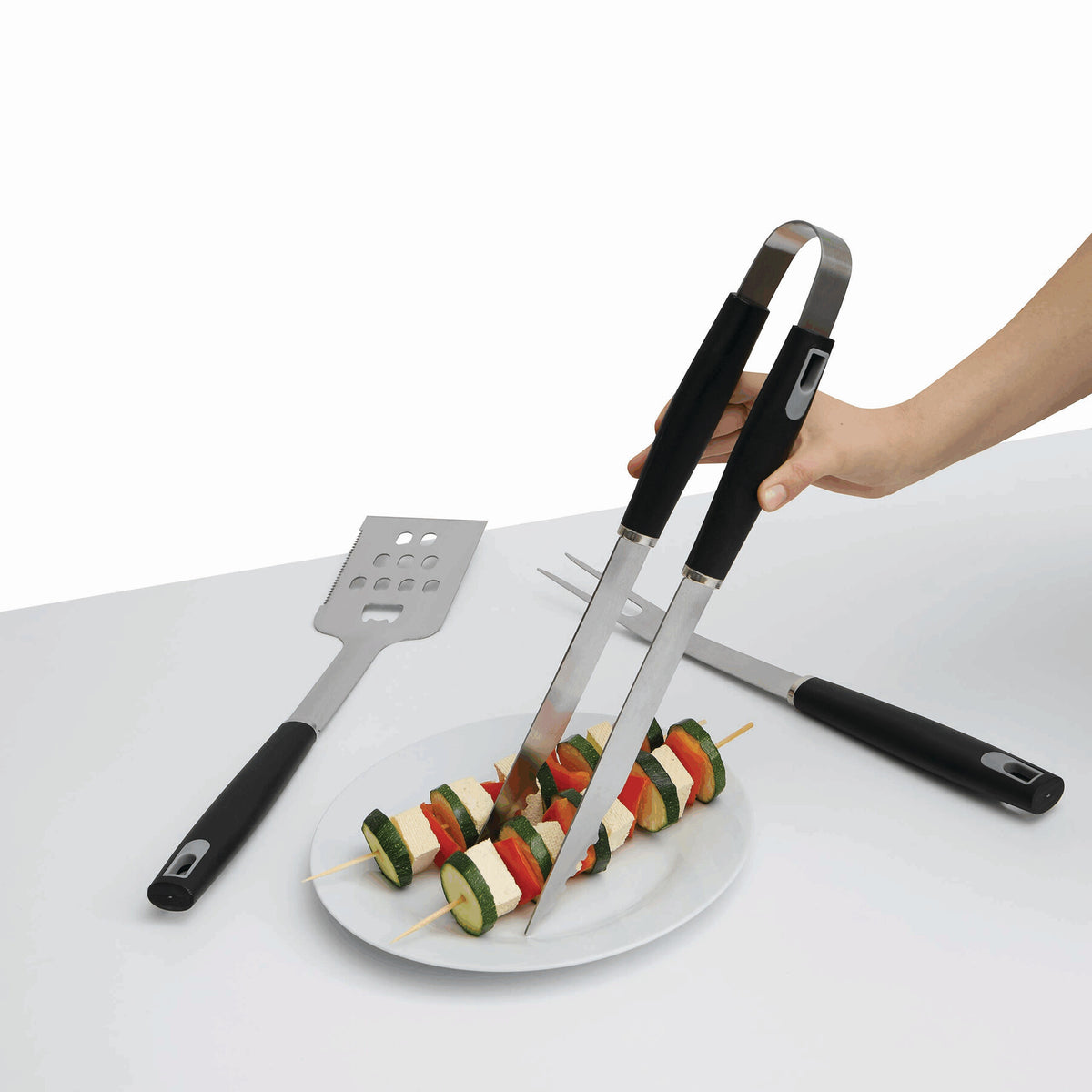 Ustensiles de barbecue en acier inoxydable PRETTY BBQ