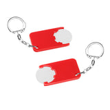 Porte-jeton avec jeton 1€ "Bêta"