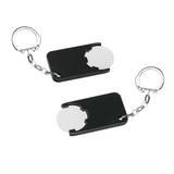 Porte-jeton avec jeton 1€ "Bêta"