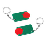 Porte-jeton avec jeton 1€ "Bêta"