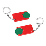 Porte-jeton avec jeton 1€ "Bêta"