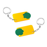 Porte-jeton avec jeton 1€ "Bêta"