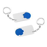 Porte-jeton avec jeton 1€ "Bêta"