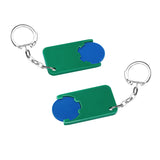 Porte-jeton avec jeton 1€ "Bêta"