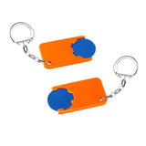 Porte-jeton avec jeton 1€ "Bêta"