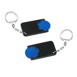 Porte-jeton avec jeton 1€ "Bêta"