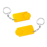 Porte-jeton avec jeton 1€ "Bêta"