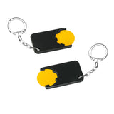 Porte-jeton avec jeton 1€ "Bêta"