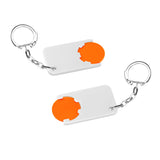 Porte-jeton avec jeton 1€ "Bêta"