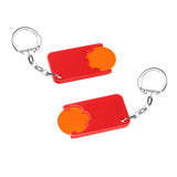 Porte-jeton avec jeton 1€ "Bêta"