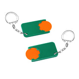 Porte-jeton avec jeton 1€ "Bêta"