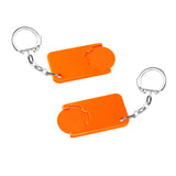 Porte-jeton avec jeton 1€ "Bêta"