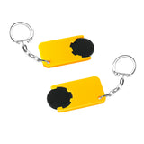 Porte-jeton avec jeton 1€ "Bêta"