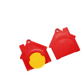 Chip holder with 1€ chip "House"