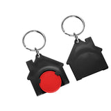 Porte-jeton avec jeton "Maison" de 1€