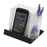 Smartphone/Tablet Stand with Note Box and Pen Holder