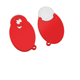 Chip holder with 1€ token "Face"