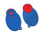 Chip holder with 1€ token "Face"