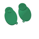 Chip holder with 1€ token "Face"