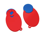 Chip holder with 1€ token "Face"