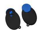 Chip holder with 1€ token "Face"