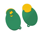 Chip holder with 1€ token "Face"