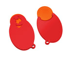 Chip holder with 1€ token "Face"