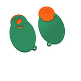 Chip holder with 1€ token "Face"