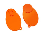 Chip holder with 1€ token "Face"