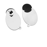 Chip holder with 1€ token "Face"