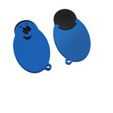 Chip holder with 1€ token "Face"