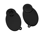 Chip holder with 1€ token "Face"