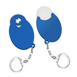 Porte-jeton avec jeton de 1 € « Visage »