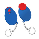Porte-jeton avec jeton de 1 € « Visage »