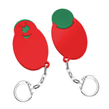 Porte-jeton avec jeton de 1 € « Visage »