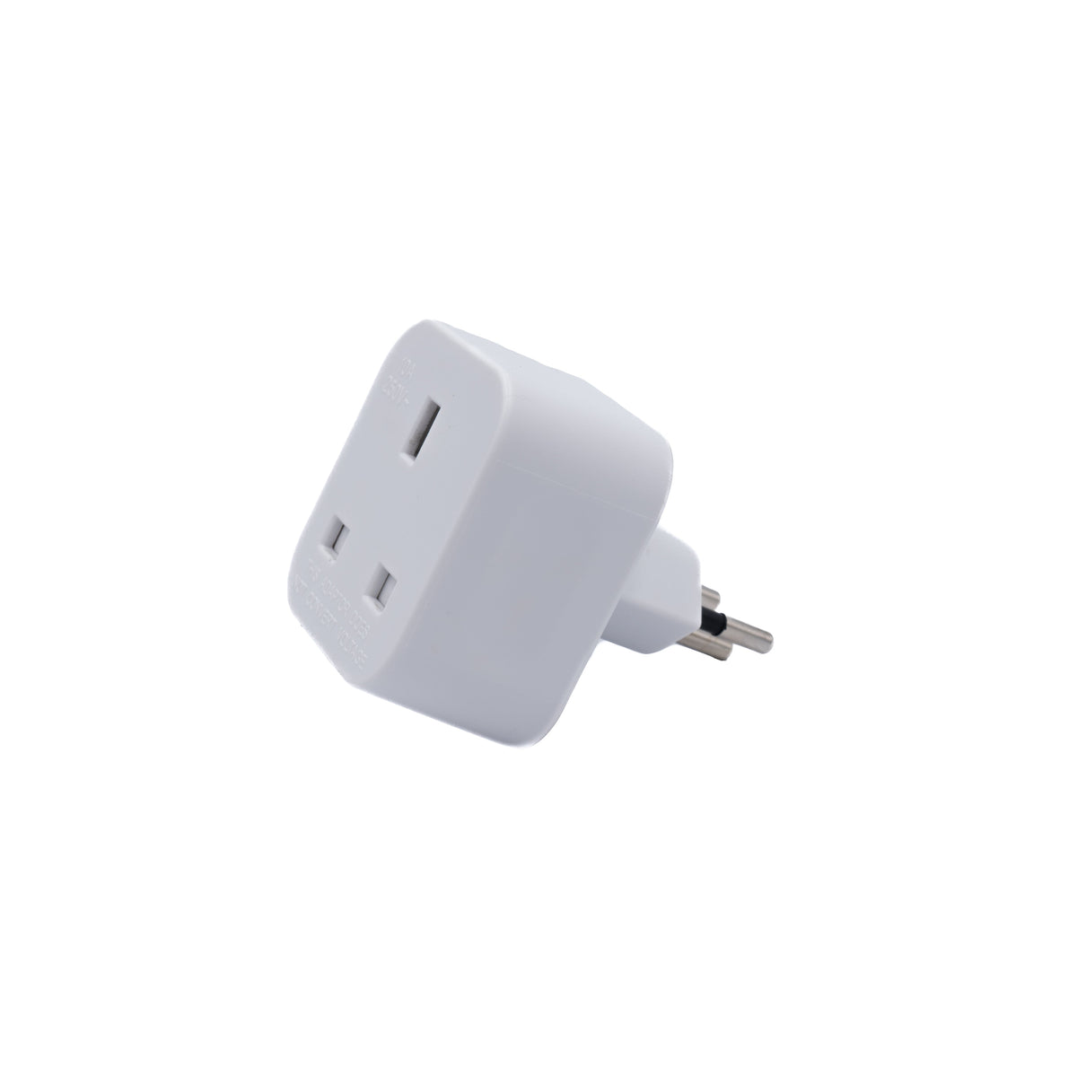 Weisser UK zu CH Steckdosenadapter